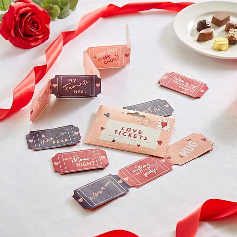 Date Night Love Tickets – A Romantic Valentine’s Gift to Cherish