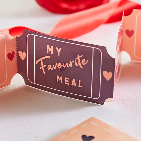 Date Night Love Tickets – A Romantic Valentine’s Gift to Cherish