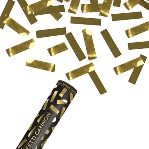 Gold Metallic Large Confetti Cannon – 60cm
