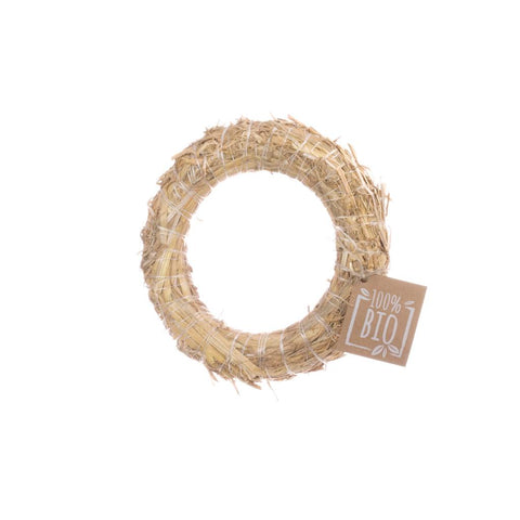 Straw wreath bio 20cm