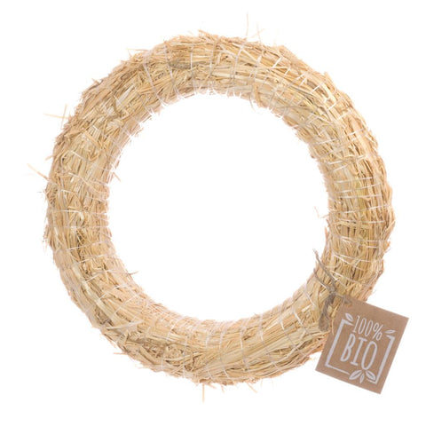 Straw wreath bio 30cm