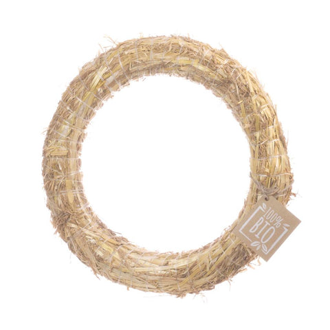 Straw wreath bio 35cm