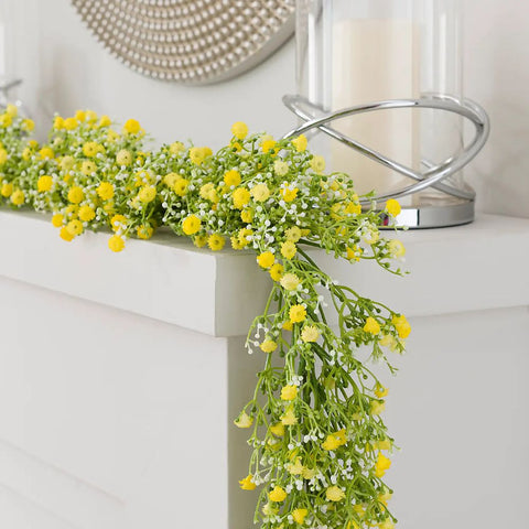 Yellow - Artificial Million Star Gypsophila Garland