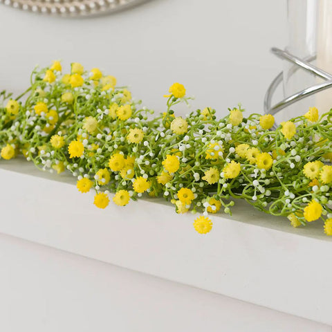 Yellow - Artificial Million Star Gypsophila Garland